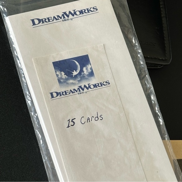 Dreamworks SKG Memorabilia Collection Engraved leather Photo Album Note pads - Picture 6 of 6